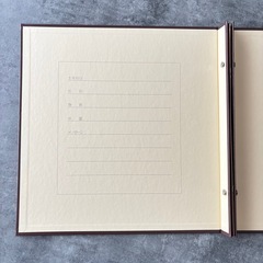 四つ切りアルバムの画像