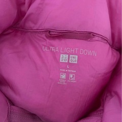 UNIQLO ULTRA LIGHT DOWN ピンク の画像