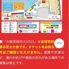 大阪芸術花火ペアシートそっけつ即決の画像