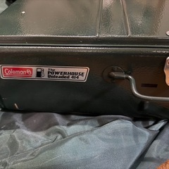 キャンプ用品　コールマン　パワーハウス　バーベキューコンロの画像
