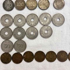 記念硬貨と旧硬貨の画像