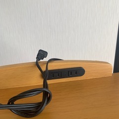 キッチンラック　レンジラック　キャスター、コンセント付きの画像