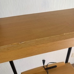 キッチンラック　レンジラック　キャスター、コンセント付きの画像