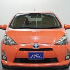 【自社ローン対象】トヨタ アクア 　Ｇ　ソフトレザーセレクション□HV/83000km□の画像