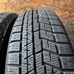 バリ山　YOKOHAMA ヨコハマ　IG60 155/65R14 スタッドレス　タイヤ　2021年製　14インチの画像