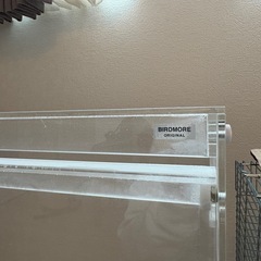 HOEI465オカメ+　BIRDMORE ハートフルLL アクリルケージの画像