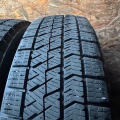 バリ山　BRIDGESTONE ブリヂストン　ブリジストン　VRX2 155/65R14 スタッドレス　タイヤ　2021年製　14インチの画像