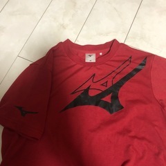 春⚽️〜　ミズノ半袖シャツ　160の画像
