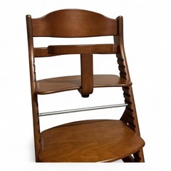 美品⭐︎大和屋 ベビーチェア すくすくチェア  定価約2万円 子供 椅子 天然木の画像