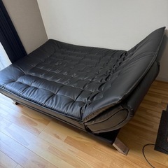 ニトリ　ソファ
ベッドの画像