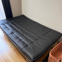 ニトリ　ソファ
ベッドの画像