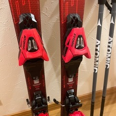 アトミック　キッズスキー3点セットの画像