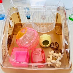 ハムスターケージセットの画像