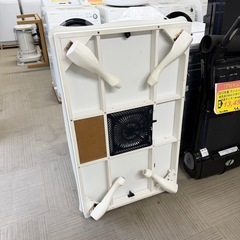 【美品‼️】三栄コーポレーション フレンチカントリー調 120cm幅カジュアルこたつ  家具調コタツ 折りたたみ式 ホワイト♪の画像