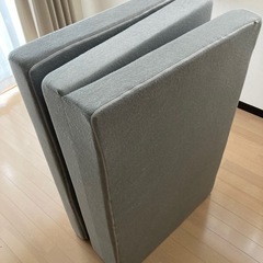 マットレス(シングルサイズ、三つ折り)の画像