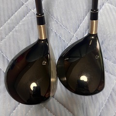 ★テーラーメイドｒ７(3番ウッド、5番ウッド(FLEX-R))の２本セット(グリップ良好)の画像
