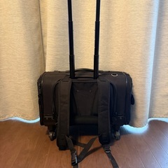 【取引中】ミニチュアダックス用キャリー＆リュック（無料でお譲りします）の画像