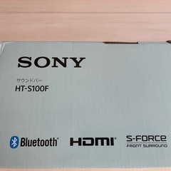 新品　SONY サウンドバー HT-S100F ソニーの画像