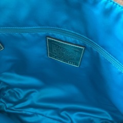 ☆COACH ゴールドショルダーバッグ☆の画像