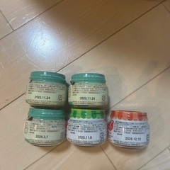 【7ヶ月】キューピー離乳食5個の画像