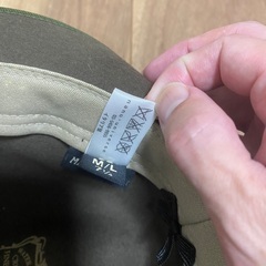 ナノユニバース購入 イタリア製 ウールフェルトハット M/Lサイズ（カーキ系）の画像
