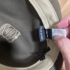 ナノユニバース購入 イタリア製 ウールフェルトハット M/Lサイズ（カーキ系）の画像