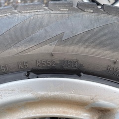 VW、ゴルフ7ホイール中古4本の画像