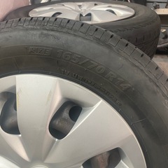 14インチ　
タイヤ　ホイールの画像