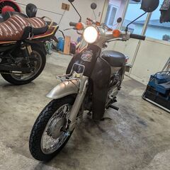 函館、リトルカブ５０、実働、レストア整備済みの画像