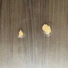 ニトリ　折りたたみテーブル ラポール 棚付きの画像