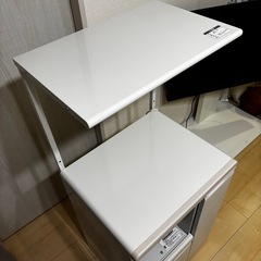 美品　レンジ台　キッチンラックの画像