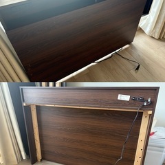 決まりました。ニトリ　シングルベッド　解体済み の画像