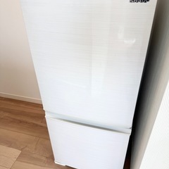 シャープ 冷蔵庫 137L 2ドアの画像