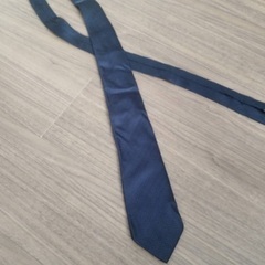 ネクタイ　※中古　※紺色　の画像