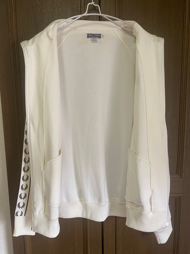 【Y00028】FRED PERRY（フレッドペリー）トラックジャケット ジャージ　L　80s-90s　古着