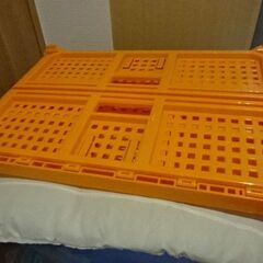 収納ボックス　４点、緑１点の画像