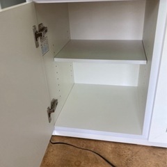 【セール】ニトリ　キッチンカウンター　収納棚25.11.1の画像