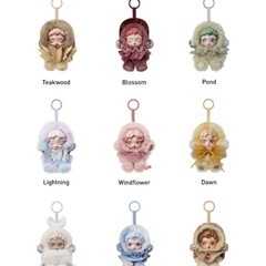 SKULLPANDA L'impressionnisme ぬいぐるみペンダント3箱 の画像