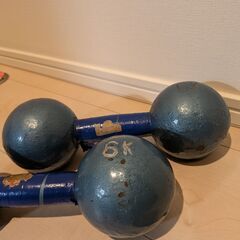 ダンベル　6KG　２個セットの画像