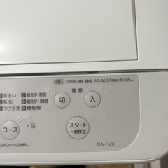 洗濯機　Panasonic
の画像