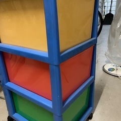 カラフル収納ケース　収納BOX 子ども部屋の画像