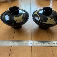 プラスチック汁椀　２個セットの画像