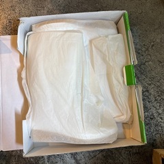 白長靴　24㌢　未開封未使用品　　　　
大阪市中央区の画像