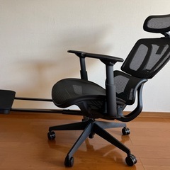 ニトリ リクライニングオフィスチェア OC701 ブラックの画像