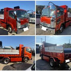 【お問合わせ番号 466-593】いすゞフォワード　4トンダンプ　Lゲート　型式TKG-FRR90S1　最大積載3,600kg　6速　走行距離11万km 平成25年式 車検付きの画像