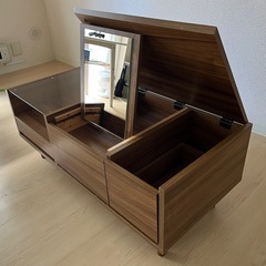 ドレッサー 鏡台 ローテーブル の画像