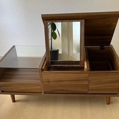 ドレッサー 鏡台 ローテーブル の画像