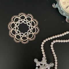 募集中❣️平日夜間 タティングレース教室 （名古屋市中区）の画像