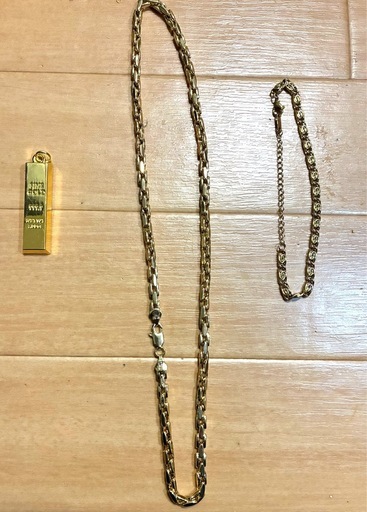 遺品整理　K18刻印あり　ネックレス　ブレスレット　ペンダント