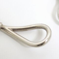 NR66　kt14113tm	【HERMES】 ジャンボブレス　レザー　ブラウン×シルバー金具の画像